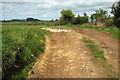 Field entrance near Shutteroaks