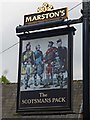 Scotsmans Pack Inn sign