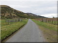 Road near to Bunrannoch