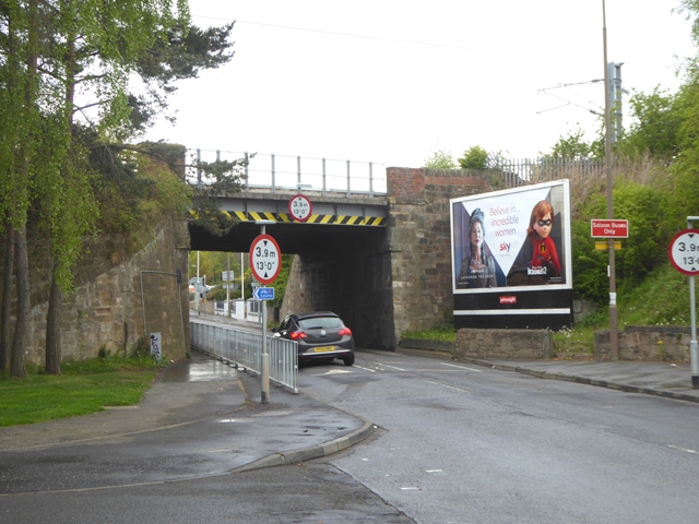 Rail bridge over Newcraighall Road