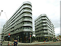 Apartment blocks around Greenwich Square