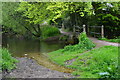 Ford and footbridge by Sarson Mill, Amport