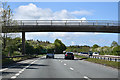 Footbridge west of junction 33