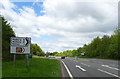 Junction on the A41 towards Chester