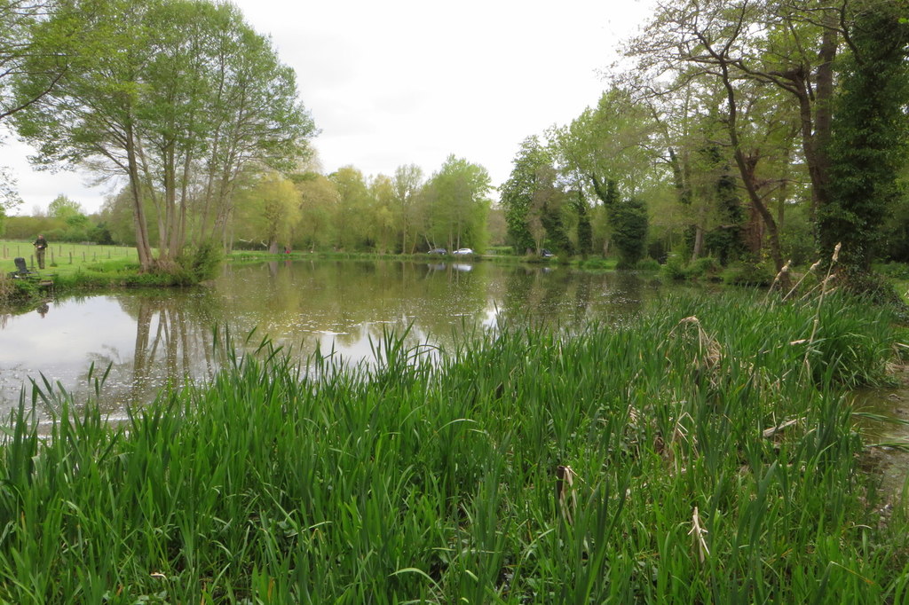 Fishing lake by Castle Ashby