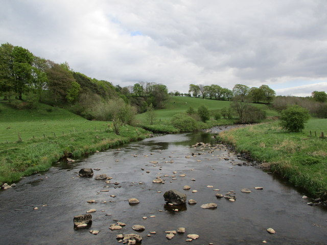 View upstream from Avon Water footbridge © Alan O'Dowd :: Geograph ...