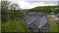 Balvenie Distillery bonded warehouse rooftops