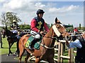 TF9228 : Bryony Frost on Little Windmill leaving the parade ring at Fakenham Racecourse by Richard Humphrey