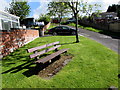 Bench, Carn-y-tyla Terrace, Abertysswg