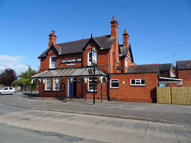 The Greyhound Inn, Wrexham © JThomas cc-by-sa/2.0 :: Geograph Britain ...