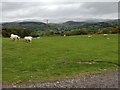 Looking down on Llandderfel