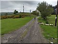 The bridleway near Bryn-Meredydd radio mast