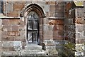 SJ7823 : Norbury, St. Peter's Church: Chancel doorway by Michael Garlick