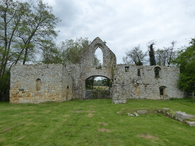 The former gatehouse of Bayham Old Abbey