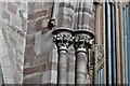 SJ8229 : Eccleshall, Holy Trinity Church: Chancel arch capital by Michael Garlick