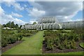 TQ1876 : Rose Garden and Palm House by DS Pugh