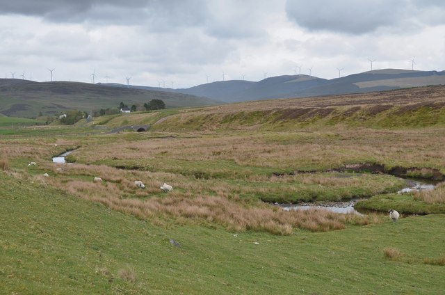 The Roberton Burn near Nap Bridge © Jim Barton cc-by-sa/2.0 :: Geograph ...