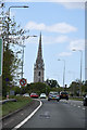 A55 approaching Bodelwyddan