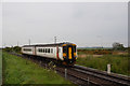 TG5108 : Train 156416 east of Breydon Junction by Ian S