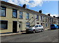 East along Glyn Street, Abertysswg