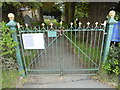 Victorian gates on St Paul