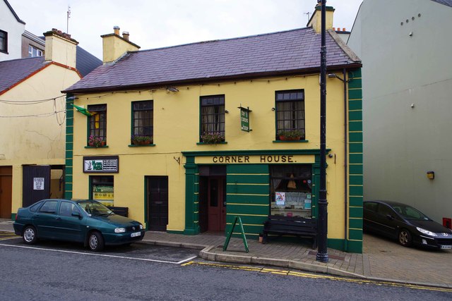 The Corner House (1), Main Street, Ardara, Co. Donegal