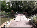 Bridge over water in Victoria Park