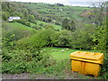 Road grit bin with a view!