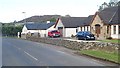 Bungalows on the B30 opposite Aughanduff Chapel