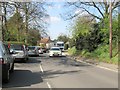 TG0638 : A  bit  of  a  squeeze  on  Holt  Road  Letheringsett by Martin Dawes