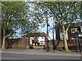 Looking across Dragon Sheet towards the current vicarage