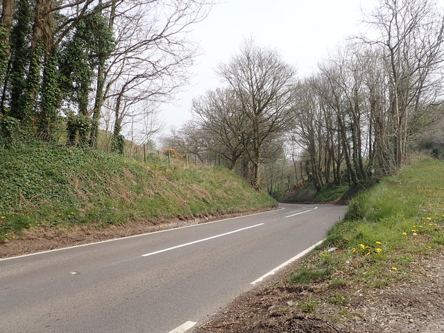 Steep hill down to Holywell