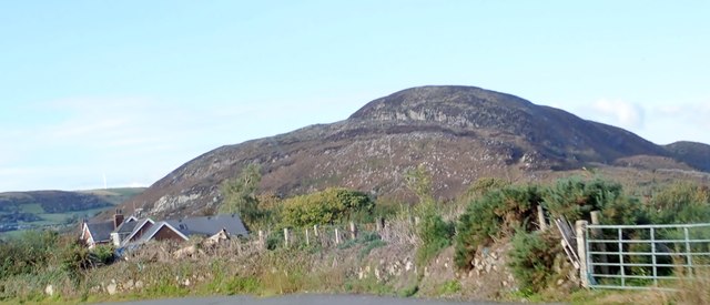 The southern craggy face of Slievenacappel
