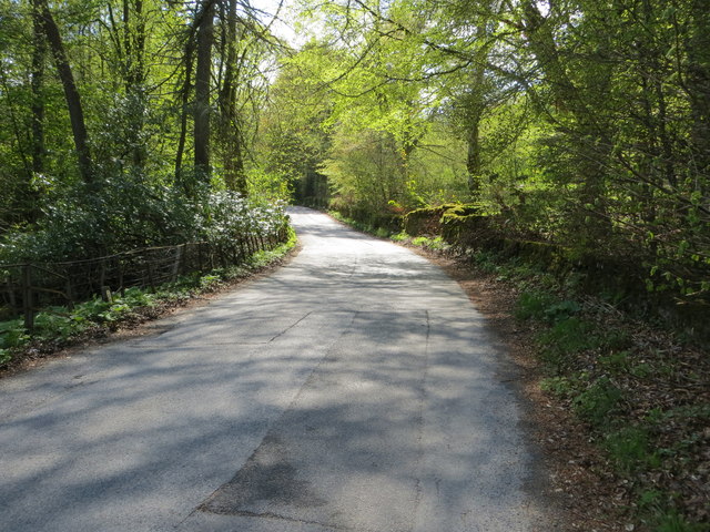 Road near to Garth House