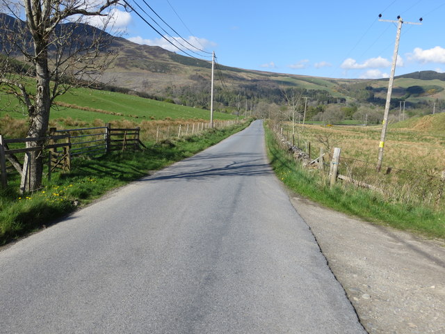 Road near to Easter Auchtar