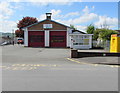 SN5747 : Lampeter Fire and Rescue Station by Jaggery