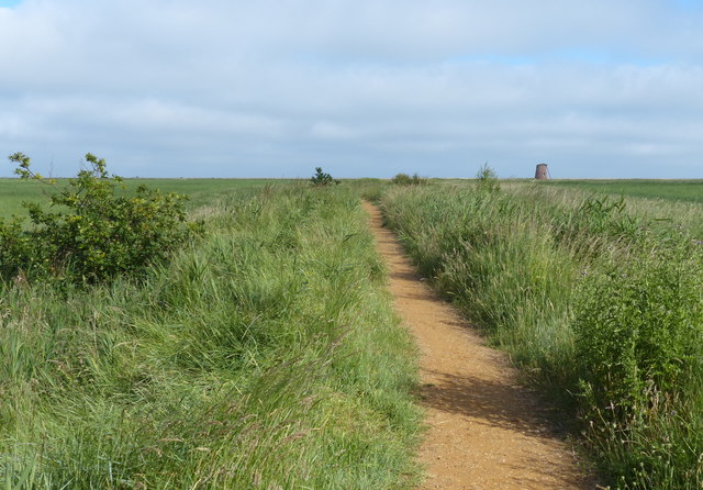 Path across the Oldtown Marshes