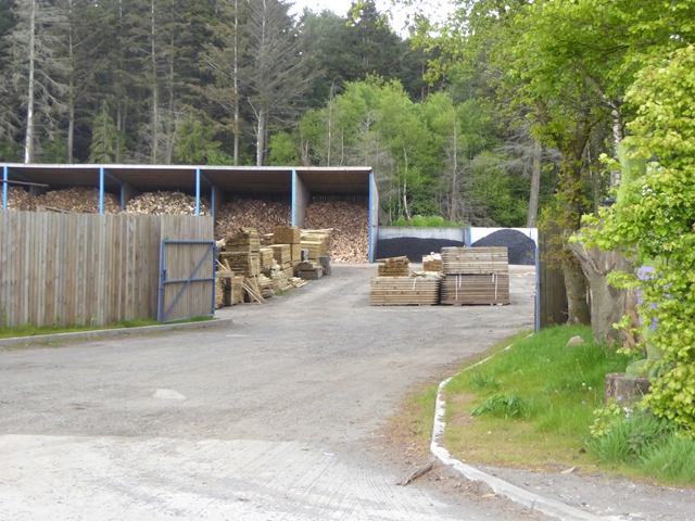Timber Yard at Lynemoor