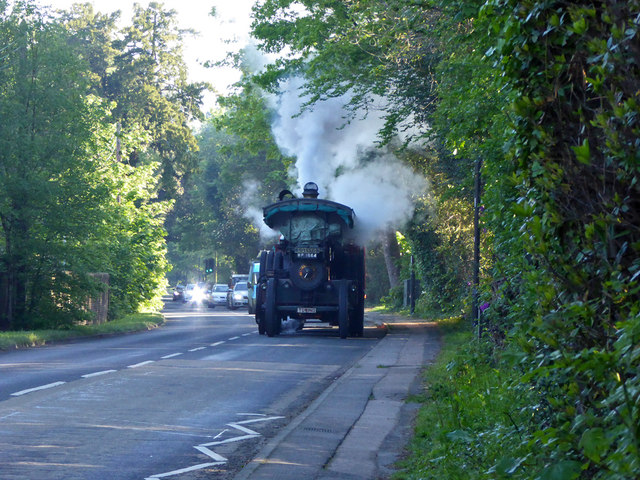 Road locomotive on Balcombe Road