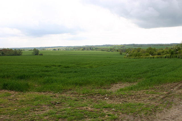 View south-east from Kettlebaston