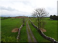 Newton Stewart-Whithorn railway, track-bed near Kirkinner