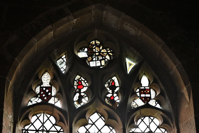 Holt, St. Martin's Church: Stained glass... © Michael Garlick ...