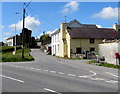 Junction of Maestir Road and the A475, Lampeter