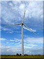 TQ9621 : Turbine, Little Cheyne Court Wind Farm by Simon Carey