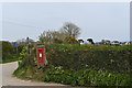 Letter box on the cross roads at Trewartha