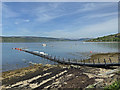 Pontoon in Strachur Bay