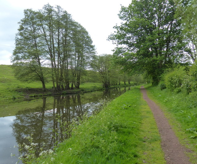 Towpath along the Staffordshire and Worcestershire Canal