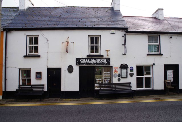 Nancy's Bar (Chas. McHugh), Front Street, Ardara, Co. Donegal