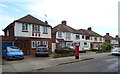 Houses on Lichfield Terrace, Upminster