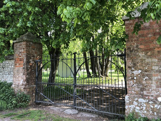 An entrance to the West Dean Estate